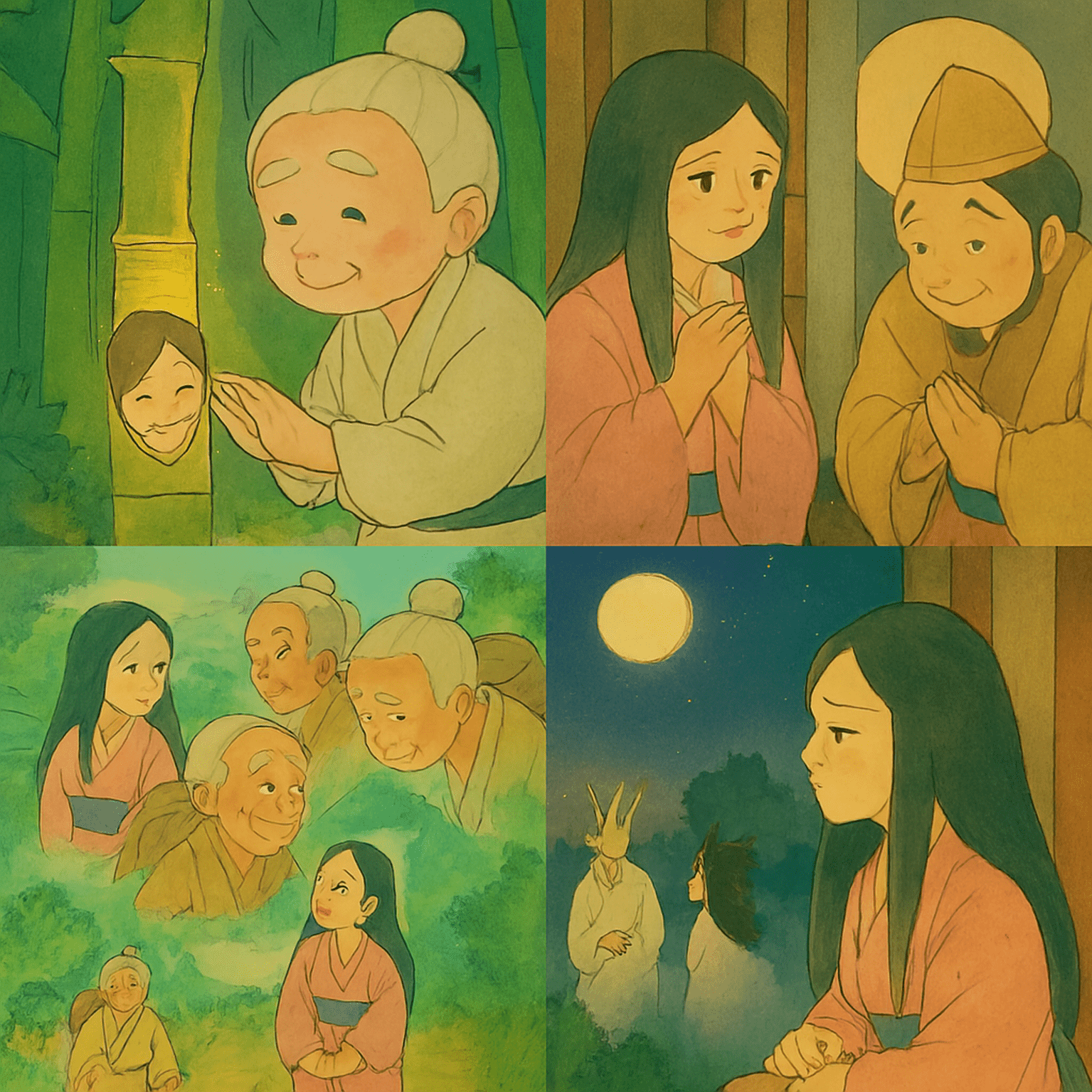 You are currently viewing La princesse Kaguya (かぐや姫) 👑